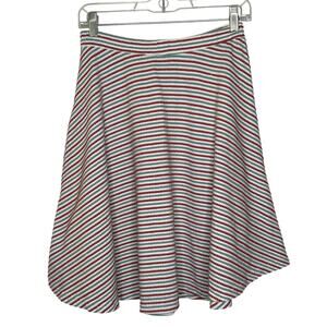 Rare Big Bud press honeycomb knit cotton circular skirt USA medium